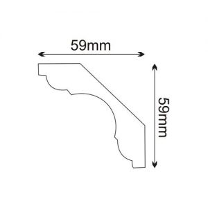 Listwa sufitowa MDB106 Mardom Decor