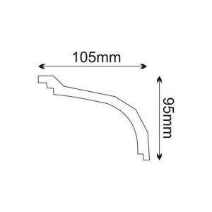 Listwa sufitowa MDB110 Mardom Decor
