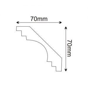 Listwa sufitowa MDB152 Mardom Decor