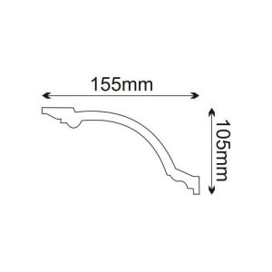 Listwa sufitowa MDB156 Mardom Decor